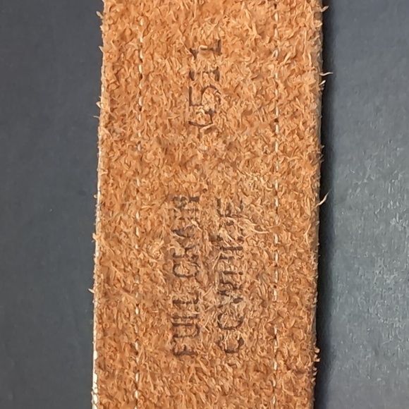 Brushy Creak ,Full Grain Cowhide Leather Women's Belt with Aztec Pattern,Size 34 - Picture 12 of 13